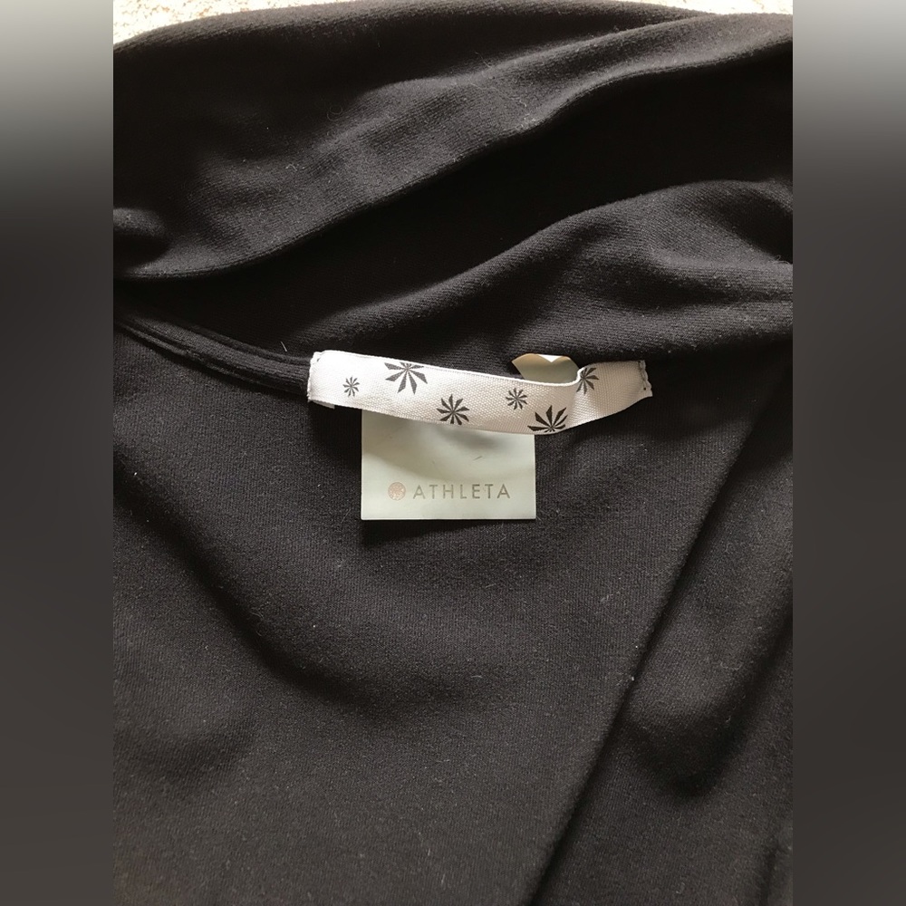 Black athleta cardigan